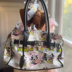 Disney Mickey and Minnie comic purse